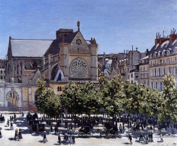 Saint Germain Auxerrois Claude Monet Peinture à l'huile